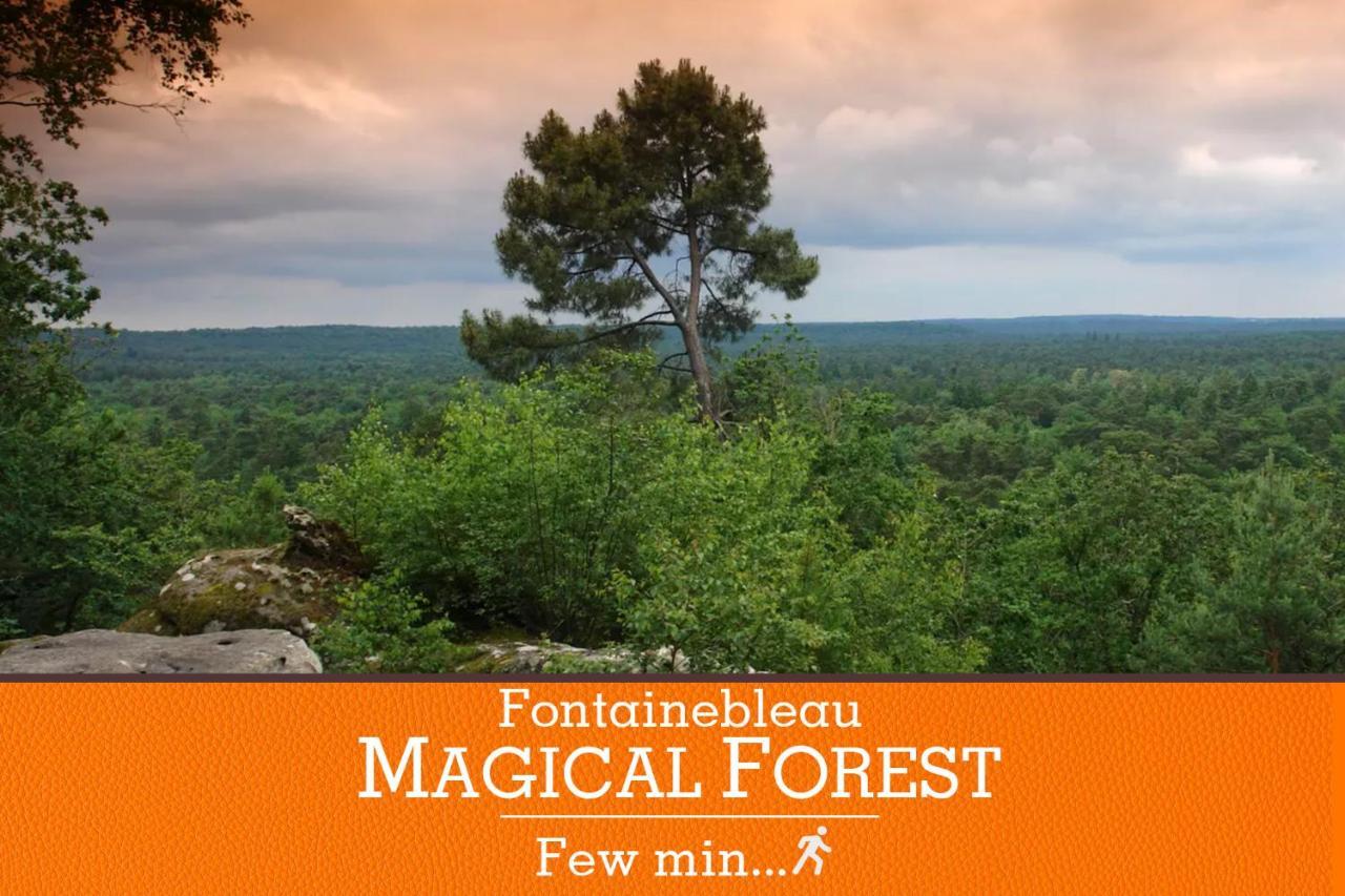 Duplex Standing 7Min➤Fontainebleau-Insead⎮45Min➤Paris Leilighet Veneux-les-Sablons Eksteriør bilde